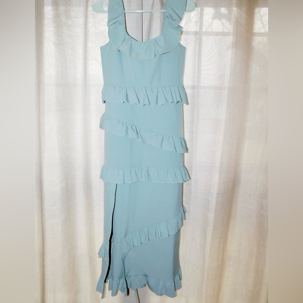 Show Me Your Mumu - Greta Dress in Steel Blue